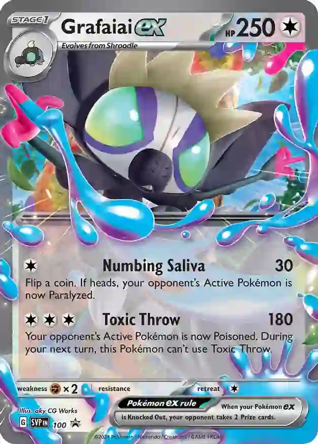 Scarlet & Violet Promos - SVP100 - Grafaiai ex