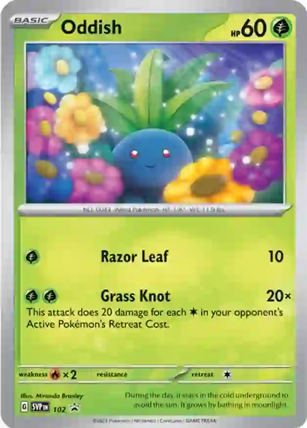 Scarlet & Violet Promos - SVP102 - Oddish