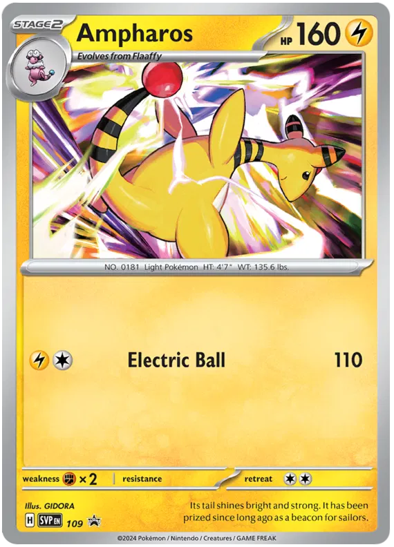 Scarlet & Violet Promos - SVP109 - Ampharos