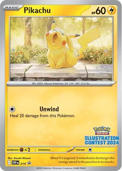 Scarlet & Violet Promos - SVP214 - Pikachu