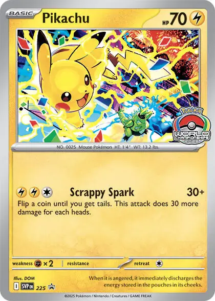 Scarlet & Violet Promos - SVP225 - Pikachu