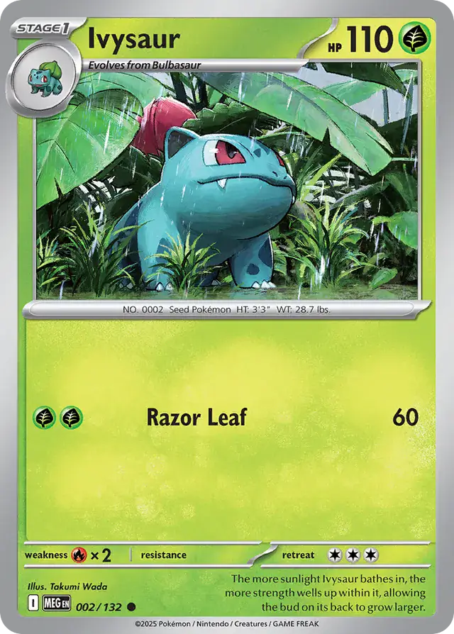 MEG - Mega Evolution - 002/132 - Ivysaur