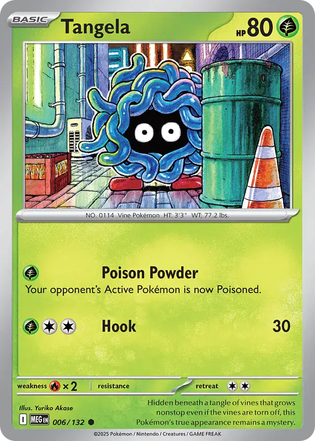 MEG - Mega Evolution - 006/132 - Tangela