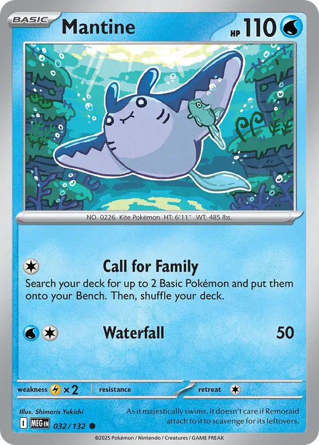 MEG - Mega Evolution - 032/132 - Mantine