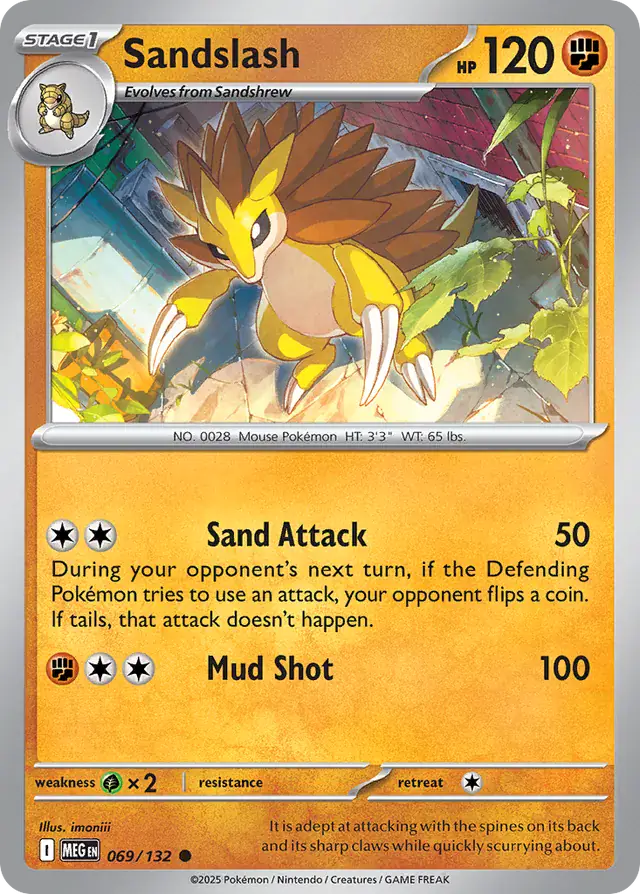 MEG - Mega Evolution - 069/132 - Sandslash