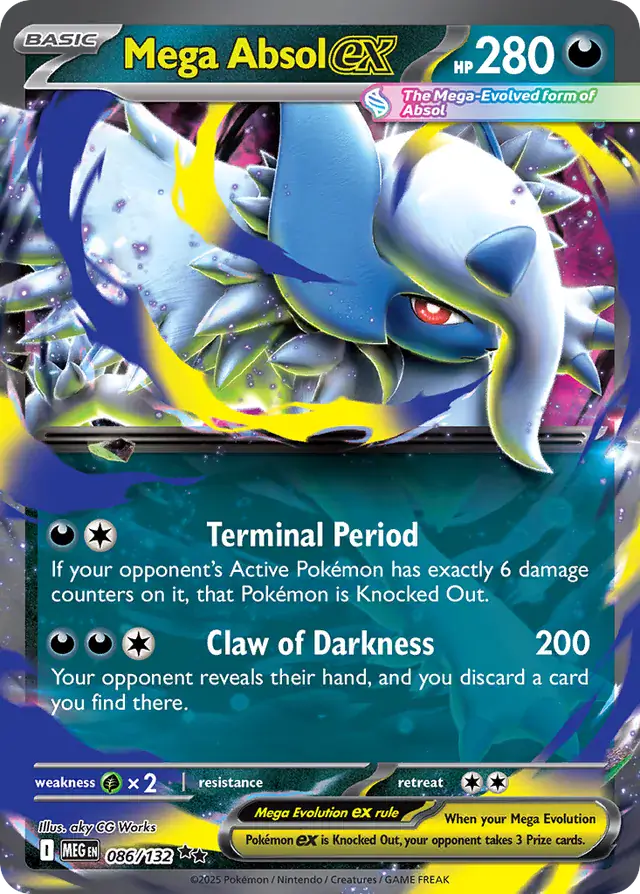 MEG - Mega Evolution - 086/132 - Mega Absol ex