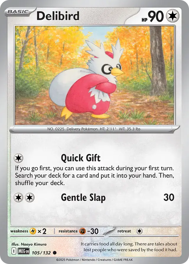 MEG - Mega Evolution - 105/132 - Delibird