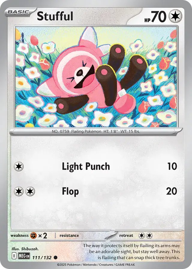 MEG - Mega Evolution - 111/132 - Stufful