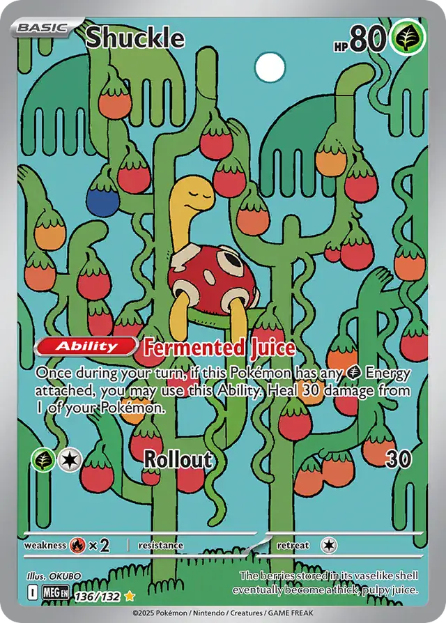 MEG - Mega Evolution - 136/132 - Shuckle