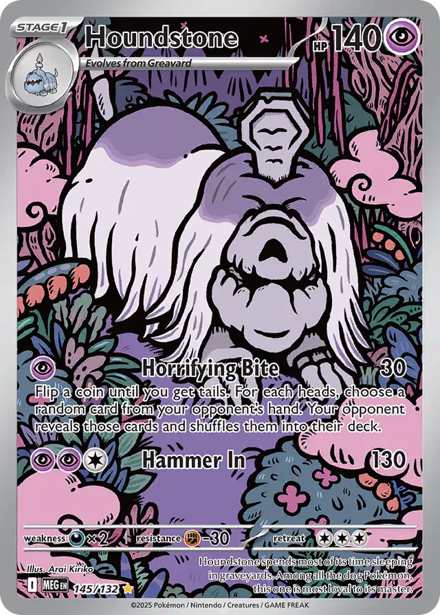 MEG - Mega Evolution - 145/132 - Houndstone