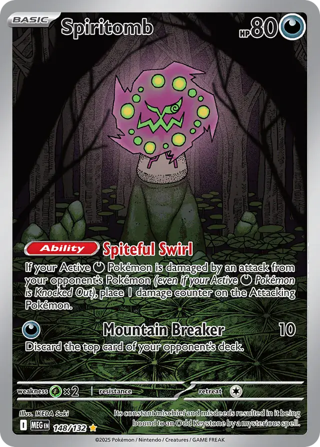 MEG - Mega Evolution - 148/132 - Spiritomb