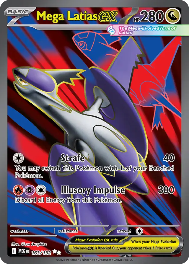MEG - Mega Evolution - 163/132 - Mega Latias ex