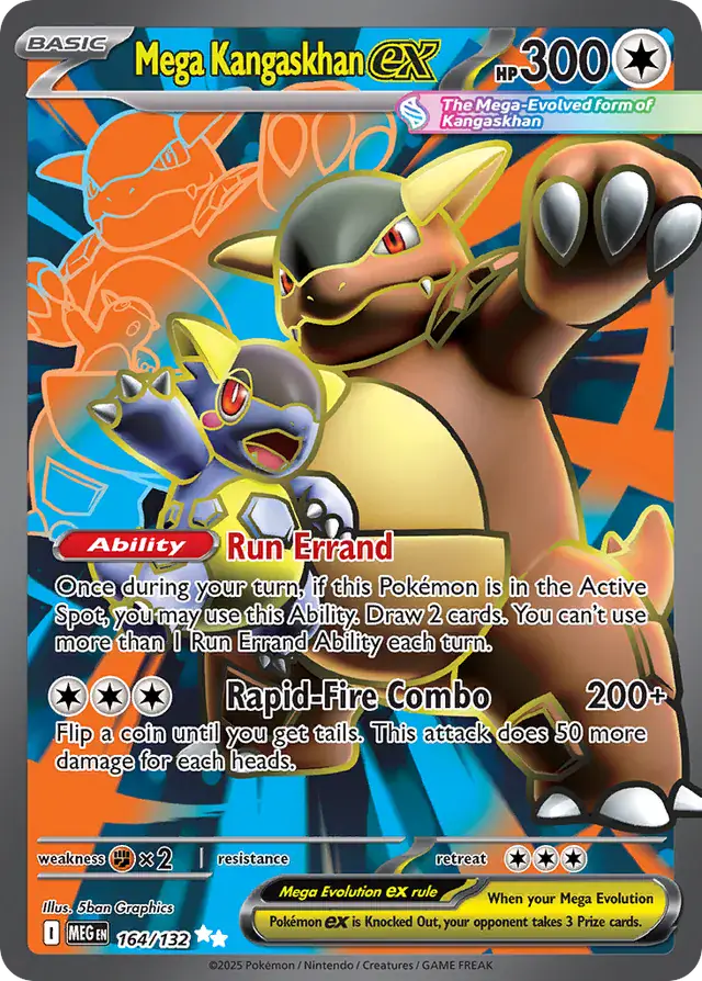MEG - Mega Evolution - 164/132 - Mega Kangaskhan ex
