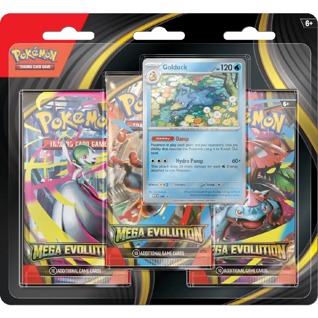 Pokemon TCG: Mega Evolution - 3-pack
