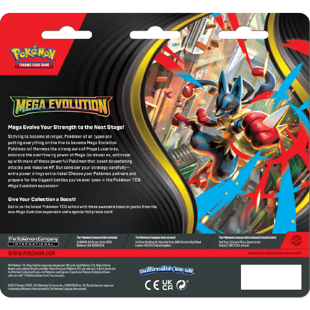 Pokemon TCG: Mega Evolution - 3-pack