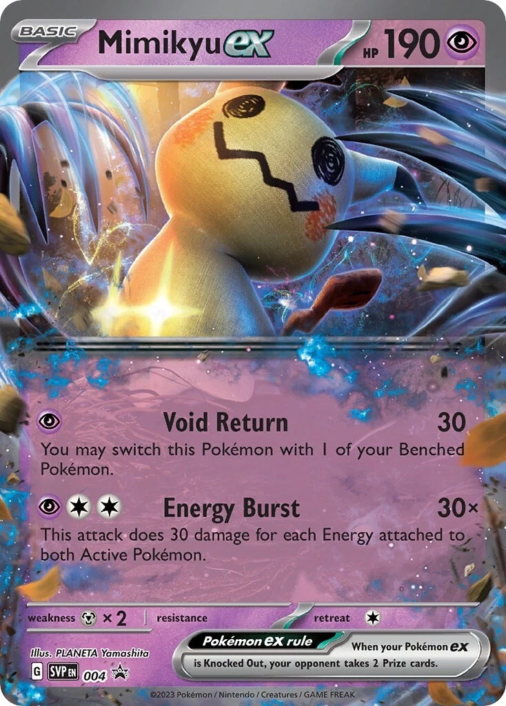 Scarlet & Violet Promos - SVP004 - Mimikyu ex