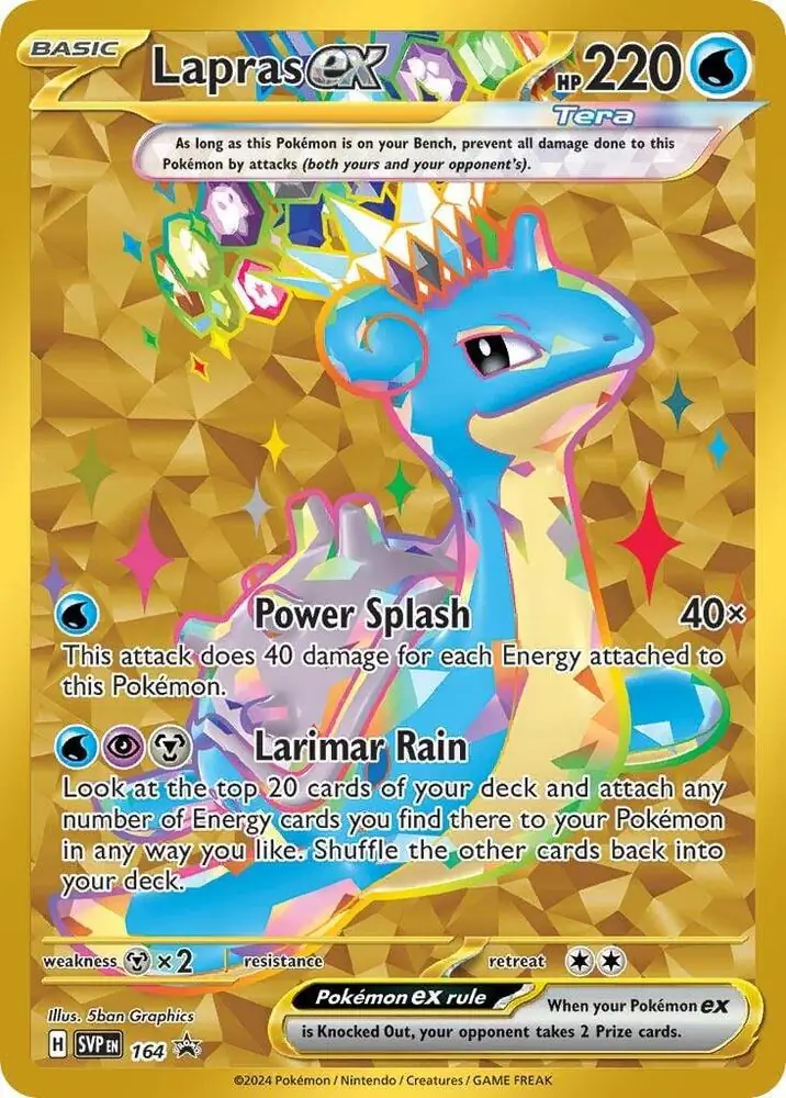 Scarlet & Violet Promos - SVP164 - Lapras ex