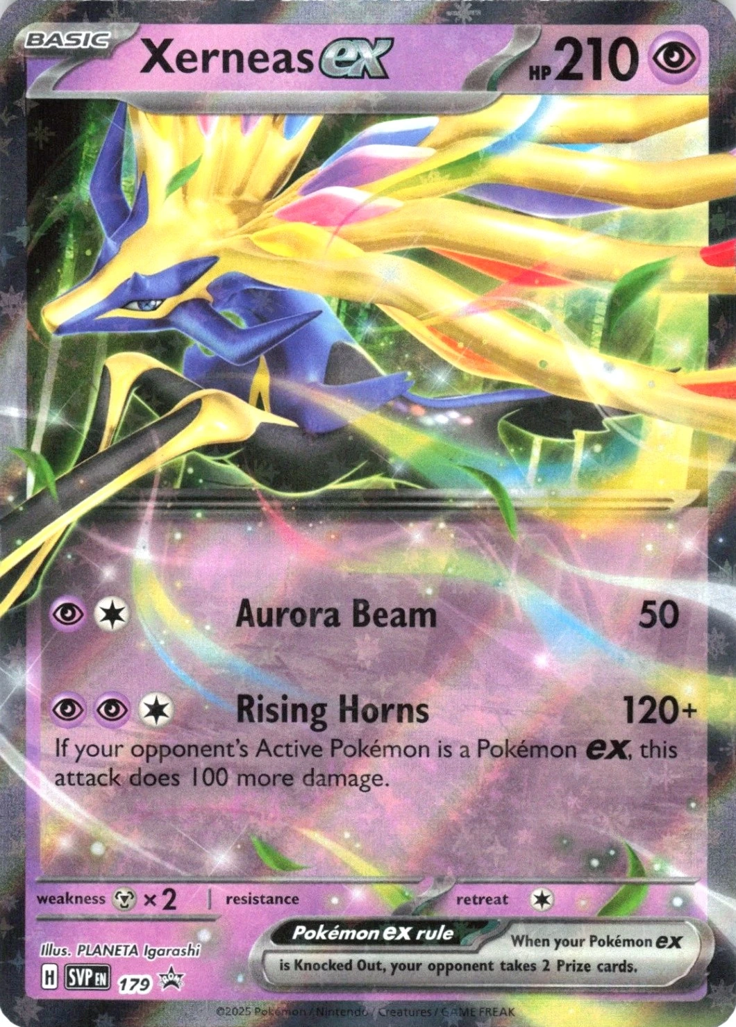 Scarlet & Violet Promos - SVP179 - Xerneas ex