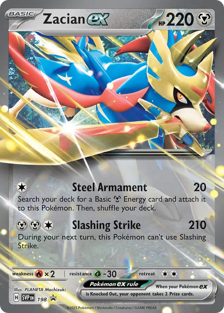 Scarlet & Violet Promos - SVP198 - Zacian ex