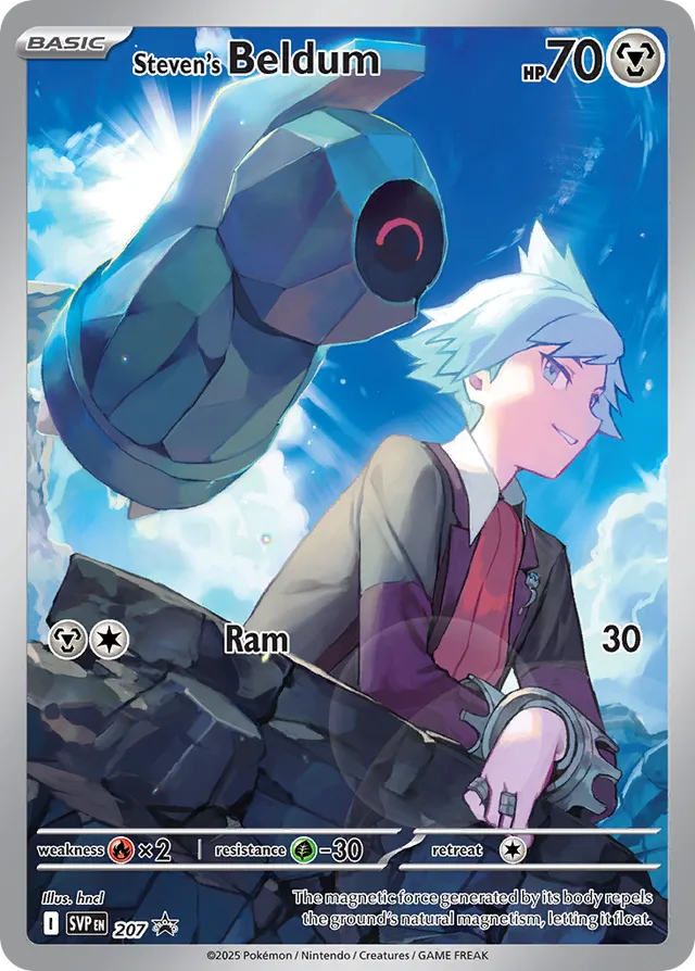 Scarlet & Violet Promos - SVP207 - Steven's Beldum