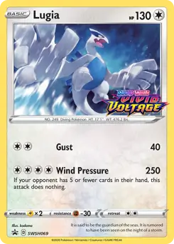Sword & Shield Promos - SWSH069 - Lugia (Stamped Holo)