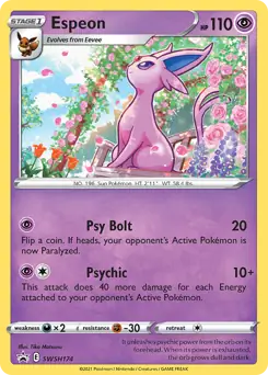 Sword & Shield Promos - SWSH174 - Espeon (Cosmos Holo)