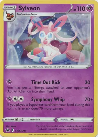 Sword & Shield Promos - SWSH211 - Sylveon (Cosmos Holo)