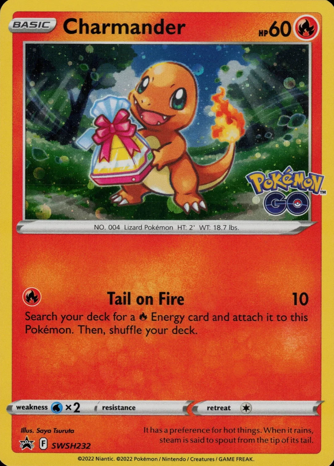 Sword & Shield Promos - SWSH232 - Charmander (Cosmos Holo)