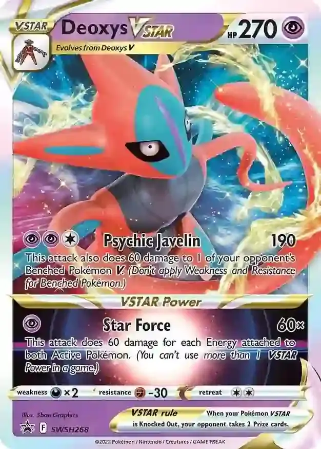 Sword & Shield Promos - SWSH268 - Deoxys VSTAR