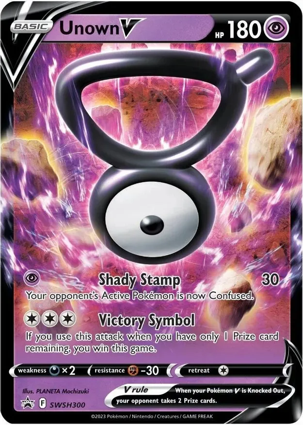 Sword & Shield Promos - SWSH300 - Unown V