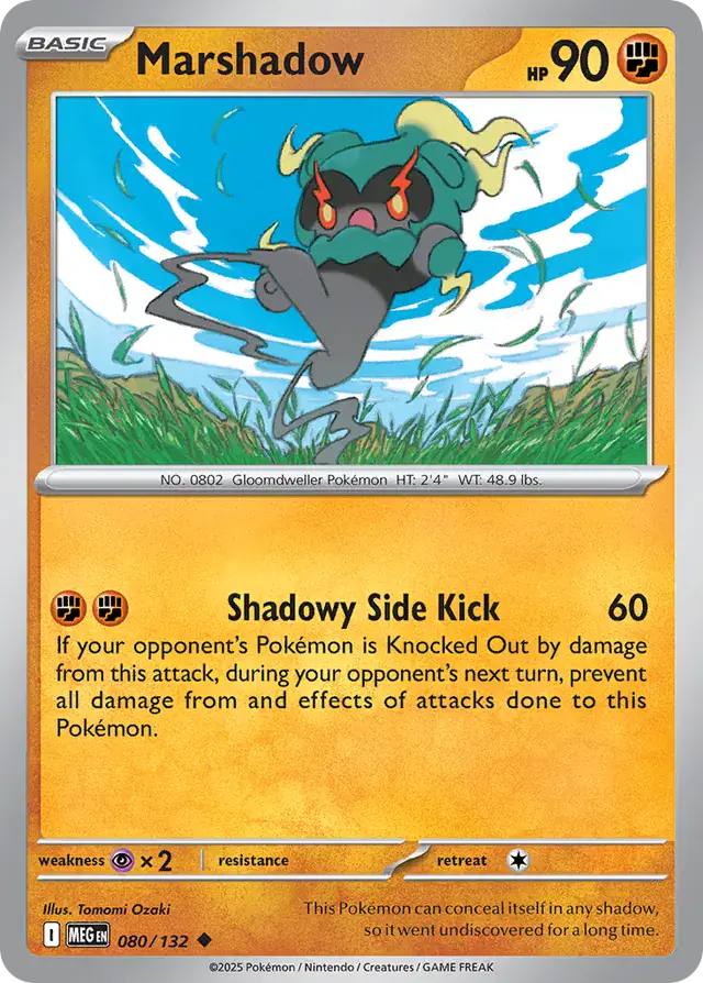 MEG - Mega Evolution - 080/132 - Marshadow