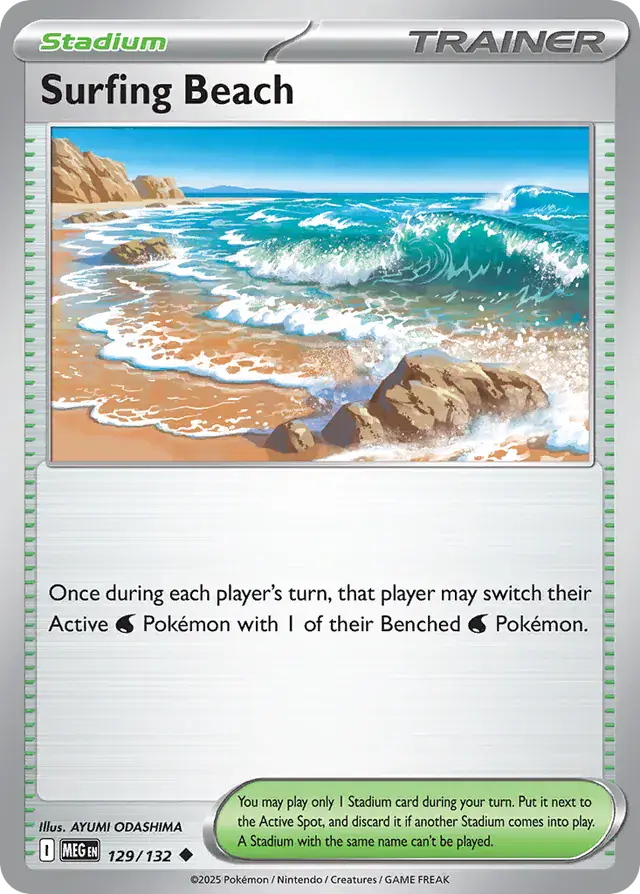 MEG - Mega Evolution - 129/132 - Surfing Beach